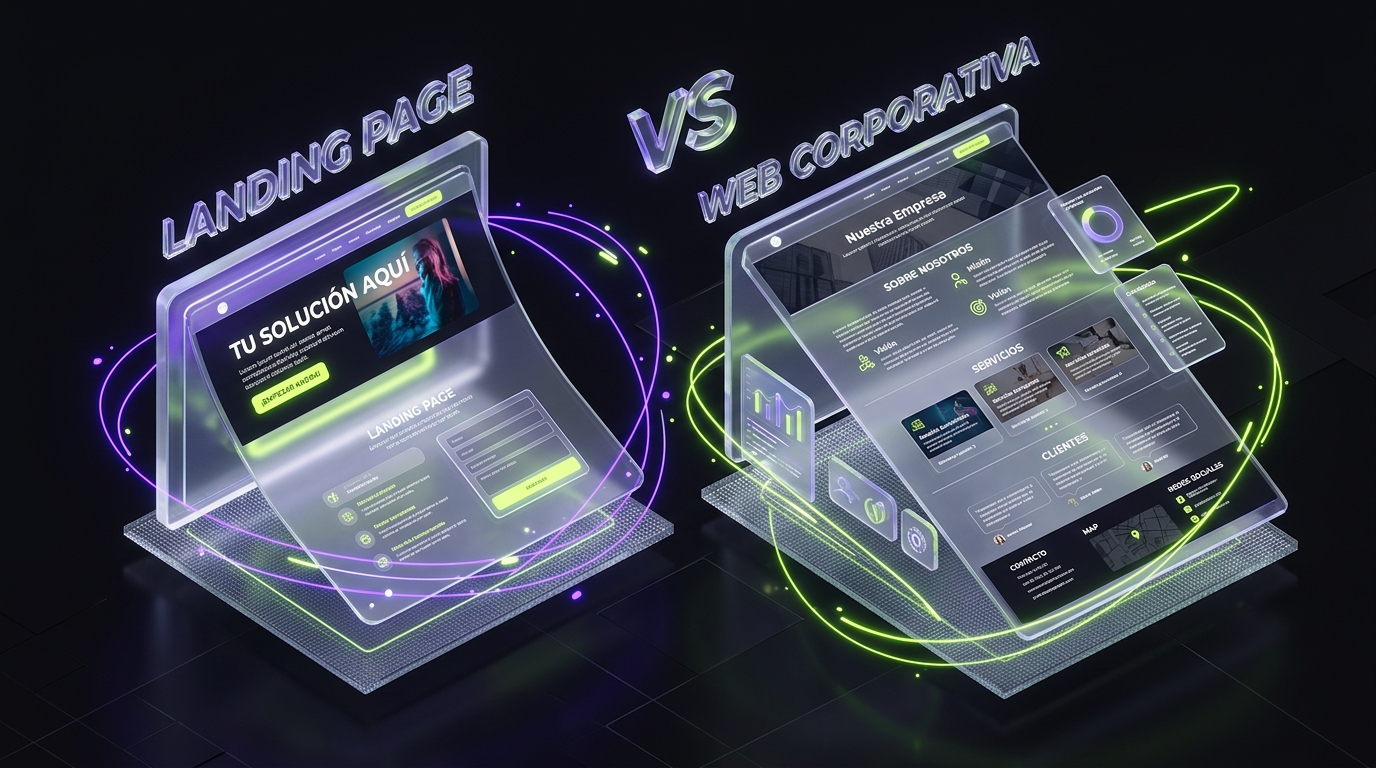 ¿Landing Page o Sitio Web Corporativo? Cómo elegir la estrategia digital correcta en Guatemala